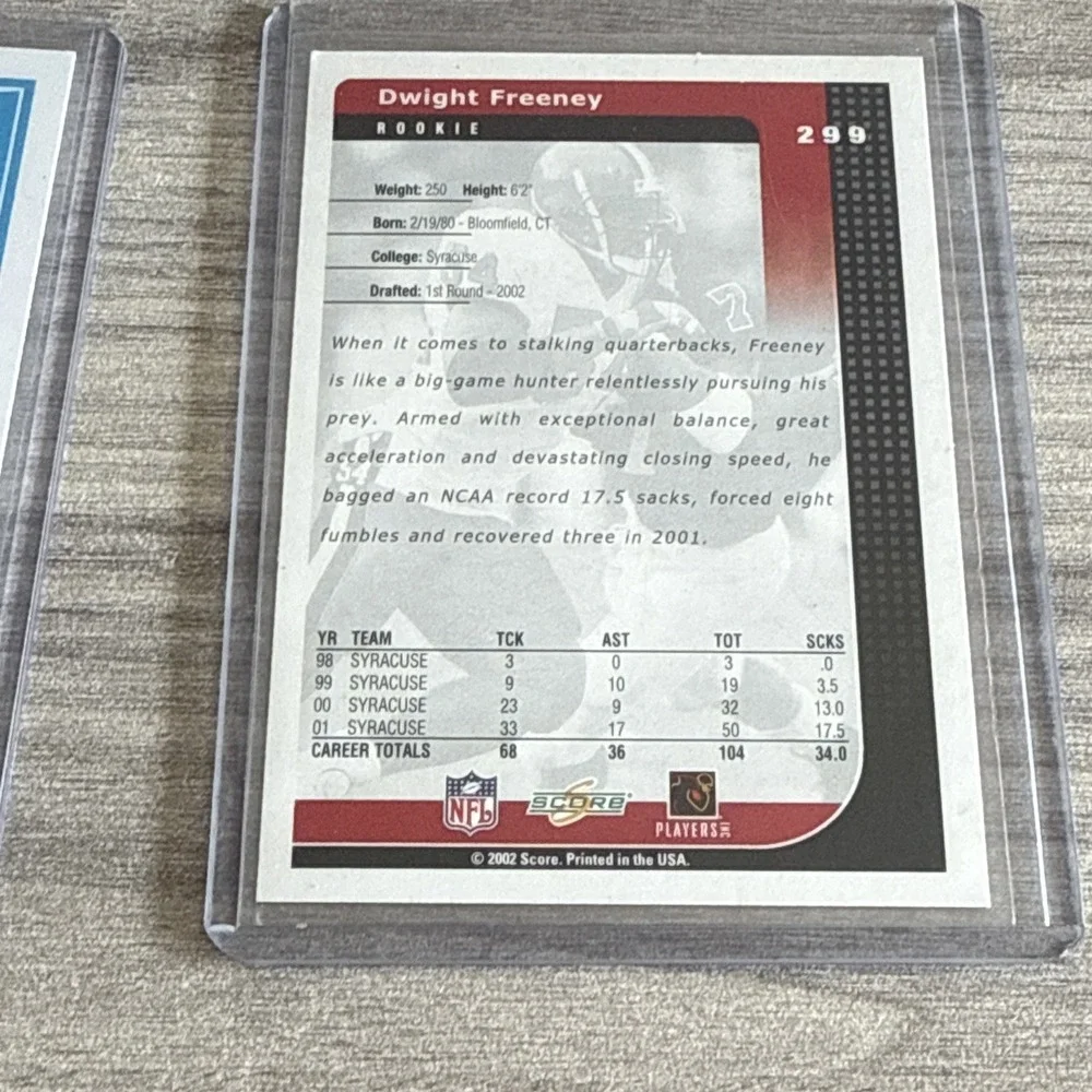 Indianapolis Colts NFL Rookie Card Lot Jonathan Taylor Dwight Freeney Panini